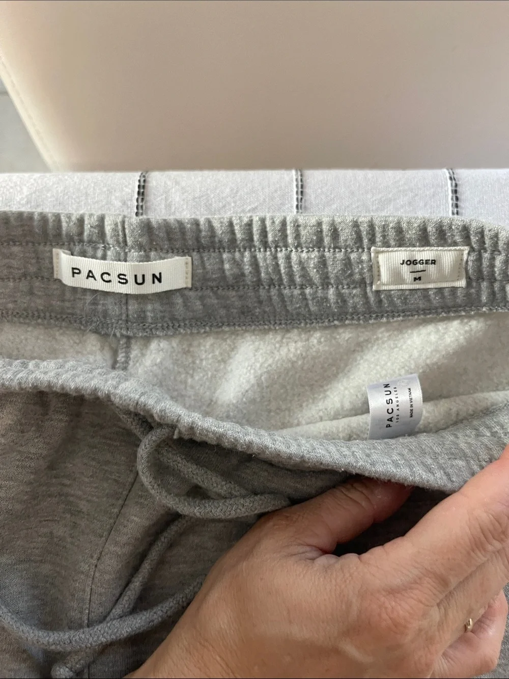 PacSun Light Gray Jogger Sweatpants